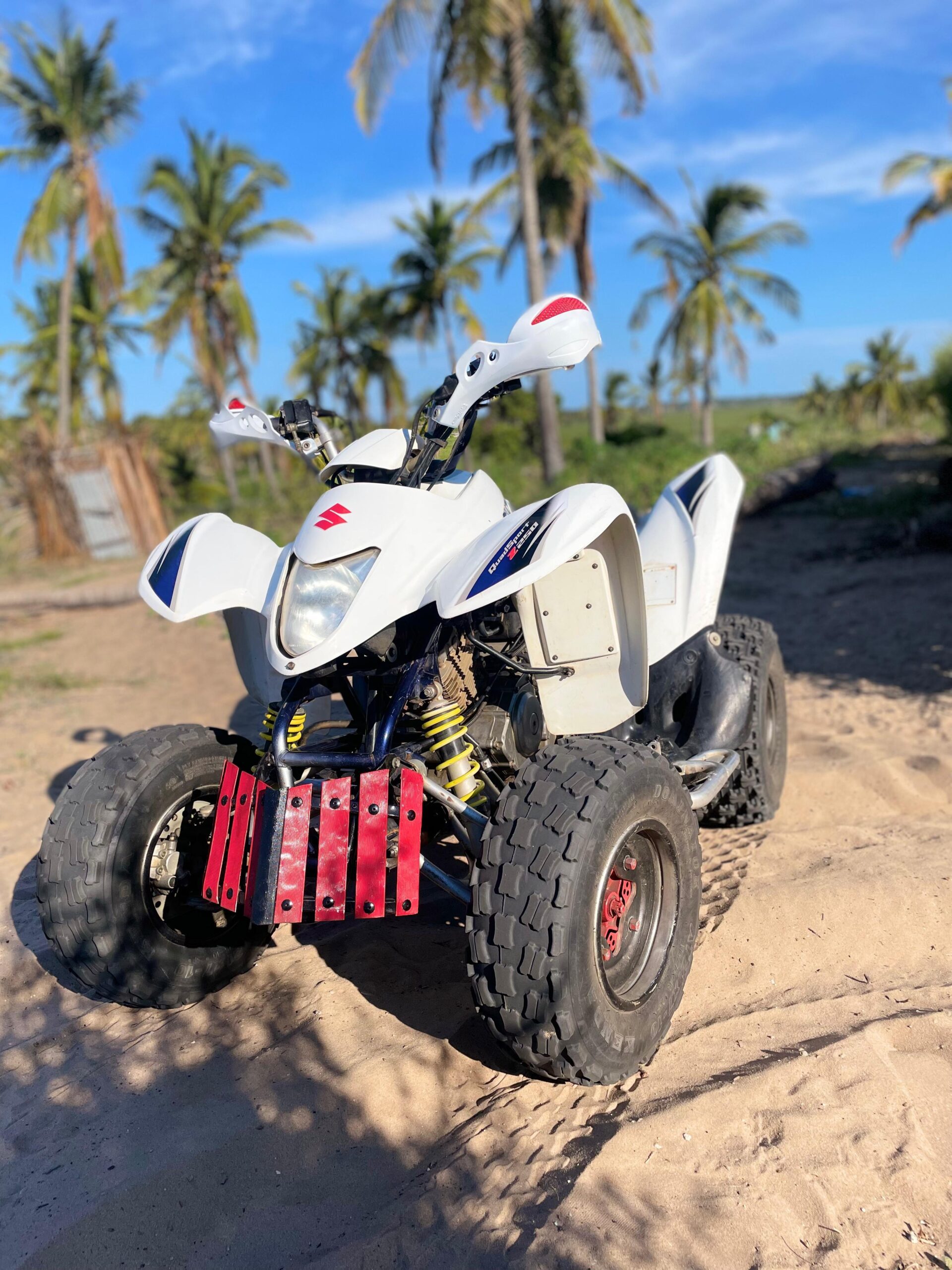 Quad biking in Tofo Mozambique